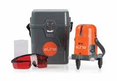Glasses KIT Additional LRG Green Receiver & Clamp Working range Up to 15 m* Working range Up to 15 m*, 30 m with receiver 1 Horizontal 4 Vertical Plumb Down Point 40 hrs.