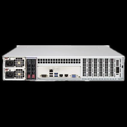 Technical Specification BUILD-ESR2800R-12R Recording frame rate at resolution 1280 x 720 ESR software ESR INFO included - bays RAID controller Included hard drive options Upgrade option; Win - CPU