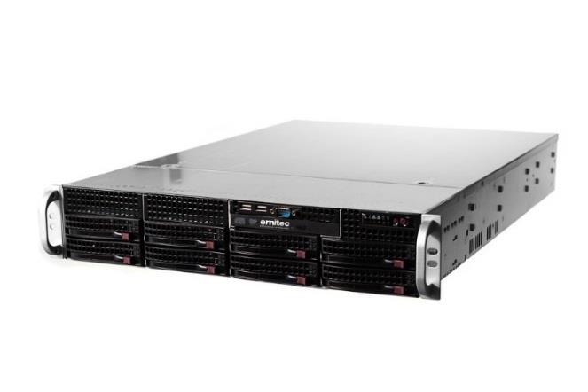 Technical Specification CORE-1000-8R Recording frame rate at resolution 1280 x 720 System Hard drive with ESR software ESR INFO bays RAID controller hard drive options support Upgrade option; Win -