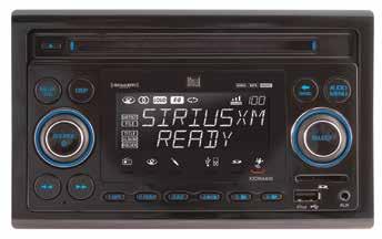 The universal adapter allows the SiriusXM Connect Vehicle Tuner Kit to be plugged directly into the receiver