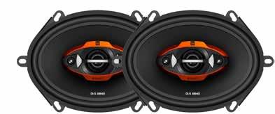 SPEAKERS DLS6940 400 Watt 6 x 9 4-Way Speakers Featuring a balanced dome midrange for