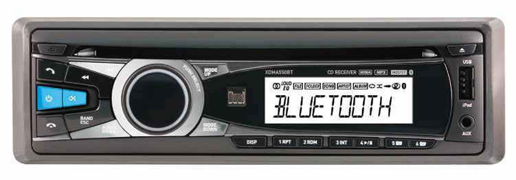 .. Built-in Bluetooth Wireless Technology Top of the line Dual receivers have built-in Bluetooth, allowing the user to