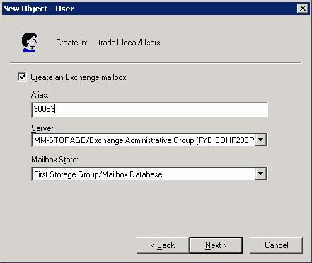 4. In the subsequent dialog box (see below), retain all of the default values and