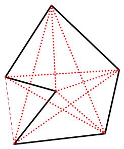 Concave Polygon A polygon that has at least one diagonal with points outside the polygon.