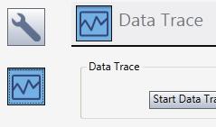 5 Functions Used as Required The Data Trace tab page is displayed. 3 Click the Start Data Trace button in Data Trace.
