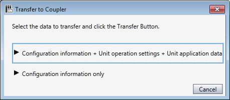 4 Slave Terminal Setup and Transfer Caution Confirm that the parameter settings are correct and will not adversely affect the controlled system before you transfer Slave Terminal settings from the