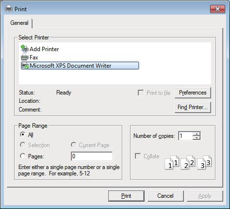 Center of the header Not provided Click the Font Setting button and set the font to use when printing in the Font Setting dialog box that is displayed.