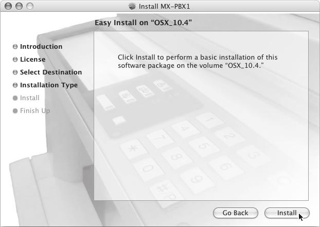 10 When the message "The software was successfully installed" appears in the installation window, click the [Close] button. This completes the installation of the software.