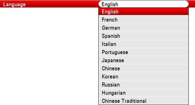 Configuring the R&S FSH 2.6.5 Regional Settings The regional settings allow you to select a different language, date format and length unit.