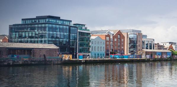 WELCOME TO DUBLIN The only English-speaking member of the Eurozone, Ireland combines a pro-business approach, an attractive corporate tax rate and a highly educated workforce with a prime location on