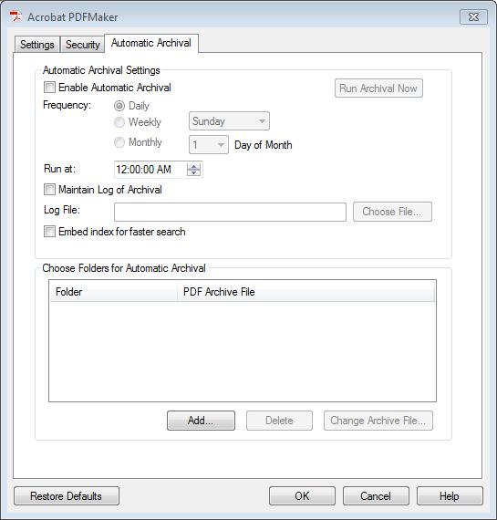 This can be setup by ITS and configured to export the PDFs to a location on the network.