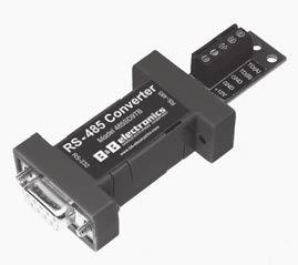 Industrial and commercial devices such as process and temperature controllers often have EIA-485 communications interfaces (also known as RS-485) which cannot be directly connected to a typical