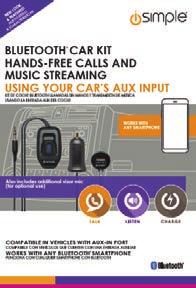 Compatibility: Works with ipod, iphone, ipad, Bluetooth enabled Android or Windows phones and tablets Includes: BluStream includes an all in one cable system that features a microphone, button, and