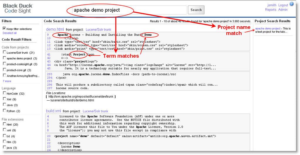 Tip: You can verify that your project published correctly by searching for it. Try it with the project you just created.