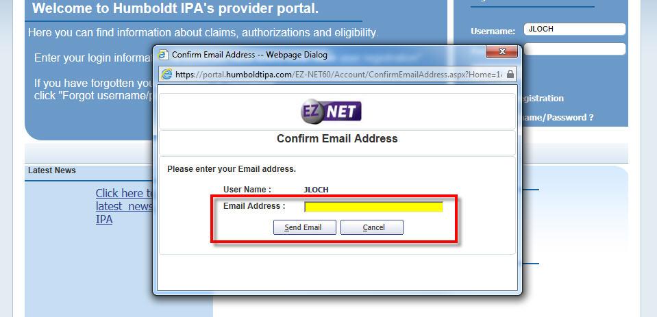 3. Click Login after typing your Username and Password in the boxes provided.