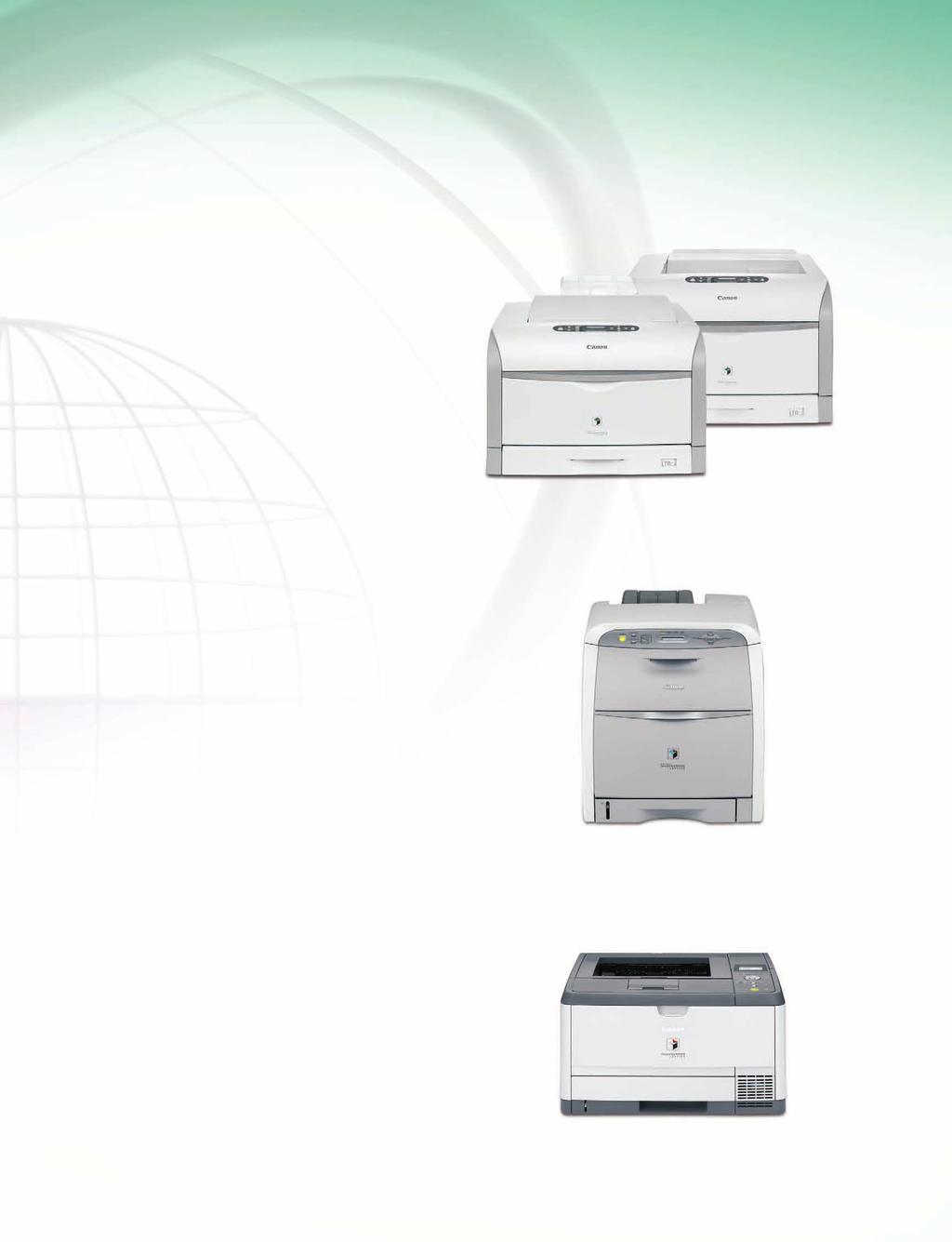 A HIGHER STANDARD FOR DESKTOP PRODUCTIVITY Four strong models that meet the demands of any corporate workgroup The Canon Color imagerunner LBP5975/5970/5360 and imagerunner LBP3460 can handle a broad