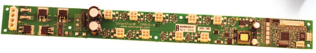 SmartFan Cirrus-9 Speed Control and larm for 4-Wire Fans The driving force of motor control & electronics cooling.