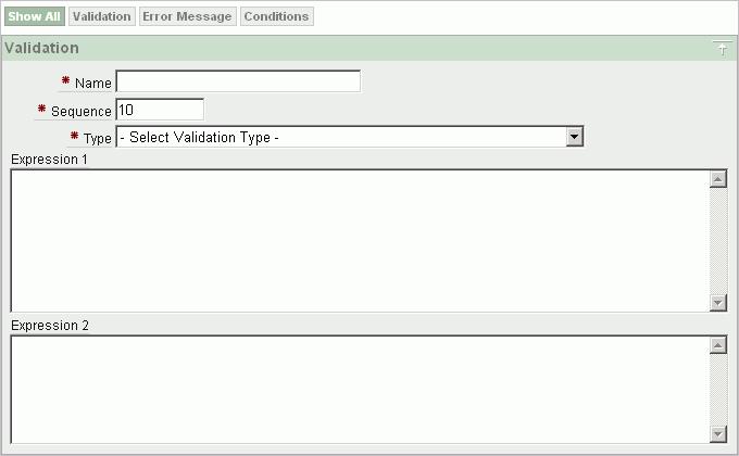 About Supporting Objects Installation Pre-Installation Validations a. Click the Messages tab. b. Scroll down to the Build Options section.