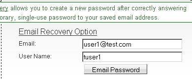 The user will need to enter his or her email address or username some users may be required to enter both as shown below.