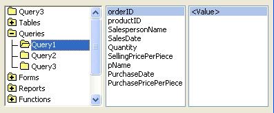 Query Builder Choose builder from query setup Enter your If