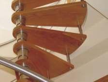 Spiral Staircase System D (Dia) H (Height Variable)