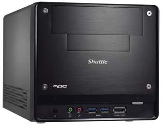 Shuttle XPC Barebone SH67H3 Special Product Features The H3 chassis design: a clean and modern look Shuttle has always placed great emphasis on the interior and exterior aesthetics of the XPC with