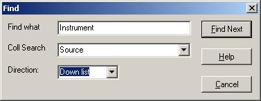 How to Search the Log Book You can search the various log books for any string. To search the Log Book: 1 In the Log Book toolbar, click Find. The Find dialog box appears.