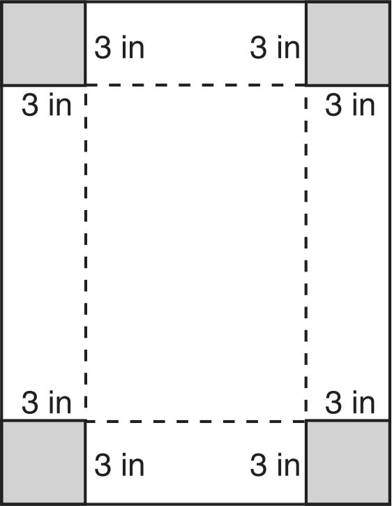 34. Tracey has two empty cube-shaped containers with sides of 5 inches and 7 inches, as shown in the accompanying diagram.