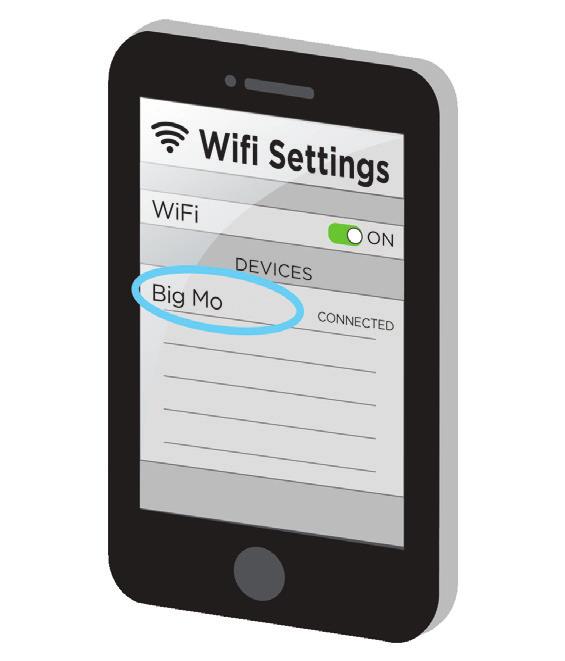 Connection Options (cont.) 6) Open the Wi-Fi Settings on your device.