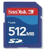 It will ONLY work with one of the following SD Cards. Due to the inconsistencies in the specifications of SD Cards from one manufacture to the next, the DL-4 is not compatible with all SD Cards.