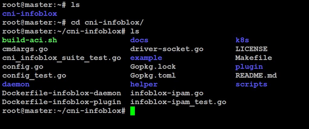 Downloading and Installing Infoblox plugin Login to the master and run the following commands 1.