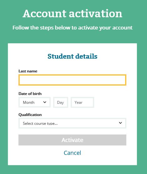 The status of your application is shown on the application tile on the home page. It will initially show as not started. You can save your application at each stage, and come back to it later.