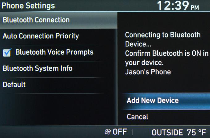 Bluetooth setting can be found in SETTINGS app on most phones.