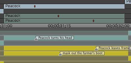 Locators from Avid editing systems are also translated into After Effects markers.