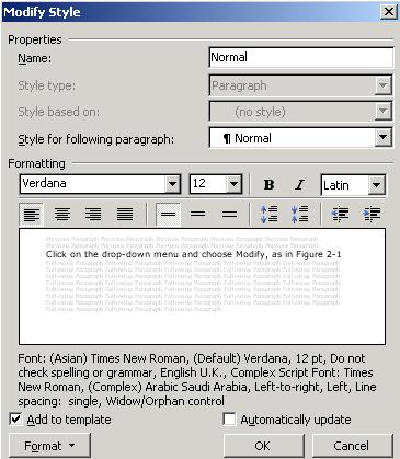 You may find it useful to customise this style to save you from changing it whenever a new document is created.