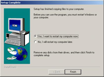 CHAPTER 3 Office Data Converter 2. Installing Office Data Converter 16. Click Finish button to complete the Office Data Converter installation process.