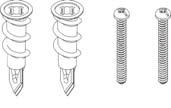 (Ethernet) Screw set (for wall mounting) The