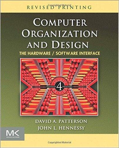 Computer Organization And Design,