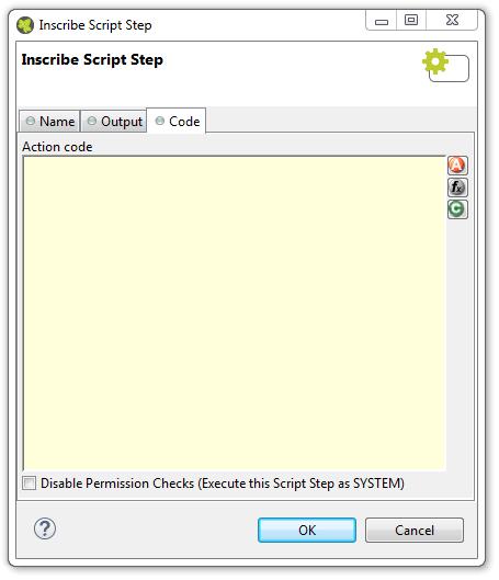 DESIGNER IDE PALETTE OF PROCESS ELEMENTS Script Step: 34 Script The Script Step is an automatic
