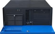 2: Rackmount version with closed access door Fig. 3: Tower version with closed access door Fig.