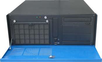 The KISS 4U V2 platform is designed to be installed in 19" racks. It is also offered as tower- and desktop version.
