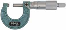 90 QUANTU-MIKE COOLANT PROOF MICROMETER Faster measurement with 2mm per revolution instead of standard 0.