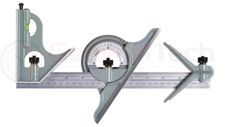 DIGIMATIC DEPTH GAUGE ABSOLUTE encoder keeps track of the origin point once set for the entire life of the battery Base and measuring faces are hardened and
