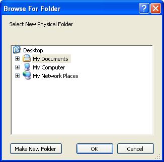 Adding Virtual Folders You may wish to add more folders for each resource type, depending on your organization s current workflow. You can map the same physical folder to several resource formats.