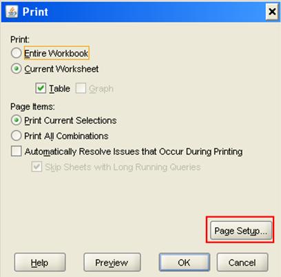Select File > Print Where there is the option, ensure you are on the Report (limited data set) tab which is intended for printing. 1.