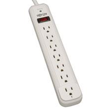 Protect It! 7-Outlet Surge Protector, 6 ft.