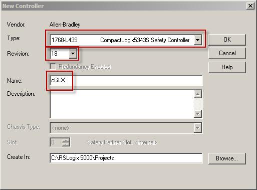 Configuration The Compact GuardLogix controller is configured by using RSLogix 5000 software, version 17 or later.