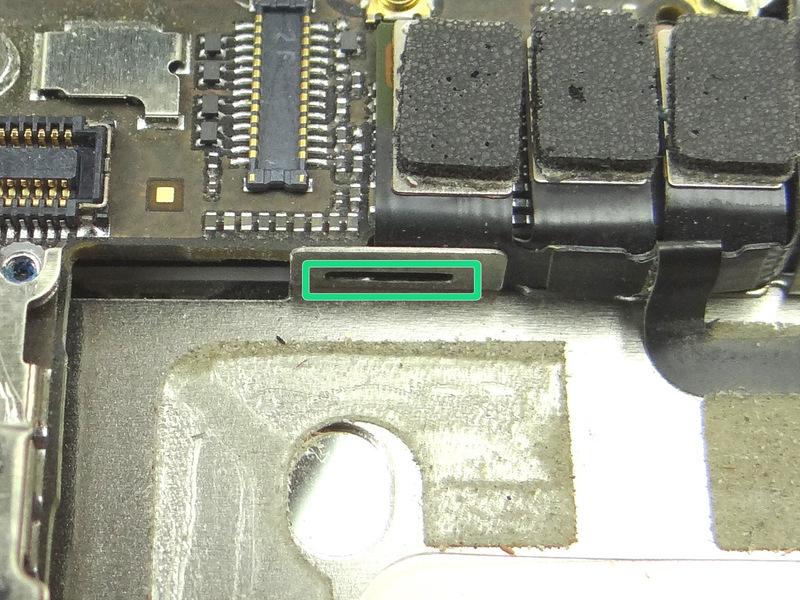 Step 20 Picture 1: Replace Cable Shield from COMPARTMENT B.