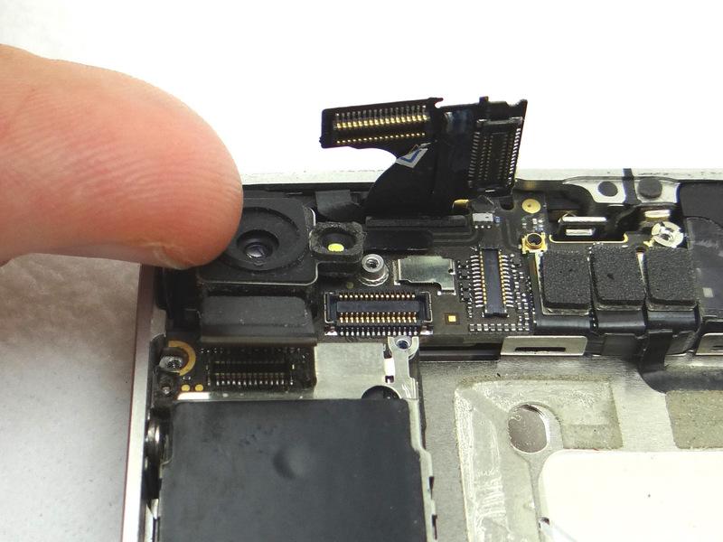 upwards. Picture 3: Remove the Rear Camera with your fingers. Place in COMPARTMENT C.