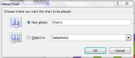 Although you can set these after you create the chart, it is much easier to do from the initial spreadsheet. All similar data measuring the same thing should appear in the same column.
